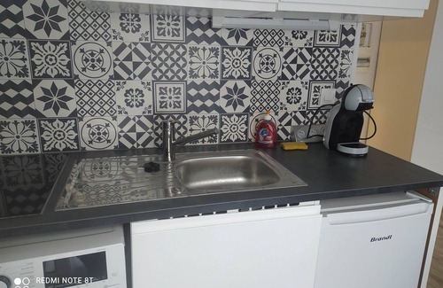 Vaulnaveys-le-Haut Apartamento | Lovely renovated studio in the heart of Uriage