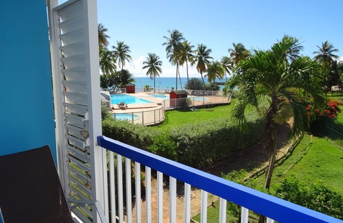 Pointe de la verdure Apartamento | Lovely Studio, sea view and beach access 50 m'away