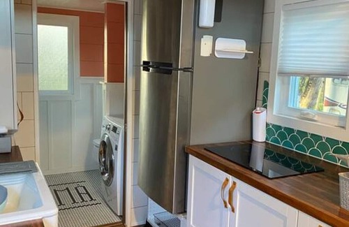 San Luis Obispo Casa | Lovely Tiny House Nestled in the Eucalyptus trees