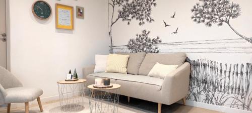 La Richardais Apartamento | LR1 - Vue mer & Plage à pied - Ressourçant & paisible