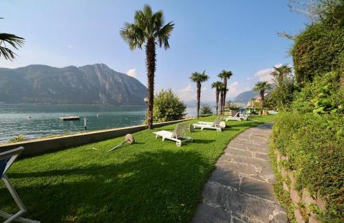Bissone Apartamento | Luganersee, Pool, Strand, Parkplatz, Suite