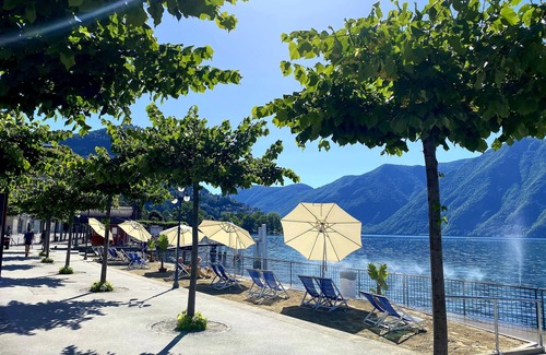 Viganello Condominio | Lugano, Near Lake & Old Town: free parking, views!