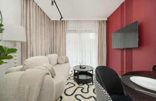 Wroclaw City Center Apartamento | Luksusowe Apartamenty w Centrum Wrocławia Blisko Parku z Klimatyzacją w Salonie by Noclegi Renters