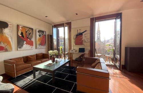 Esquerra de l'Eixample Apartamento | Luminous Designer Loft Style Apt Eixample Views By MyRentalHost