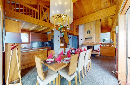 Granges Chalet De Esquí | Chalet Hérémence cerca de 4-Vallées Ski