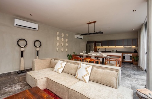 Playa Paraiso Condominio | Lux 2BR Jungle Stay | Private Pool | 3min to Beach
