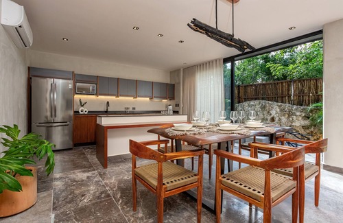 Playa Paraiso Condominio | Lux 2BR Jungle Stay | Private Pool | 3min to Beach