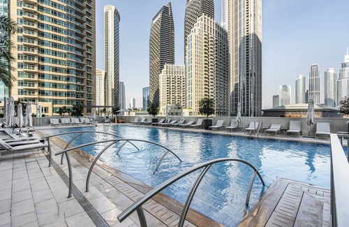 Downtown Dubai Apartamento | Lux 3BHK Burj Khalifa & fountain view