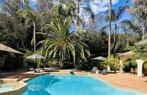 Covenant Villa | Lux Living in Rancho Santa Fe: Sleeps 16, Pool, Jacuzzi, and Endless Fun!