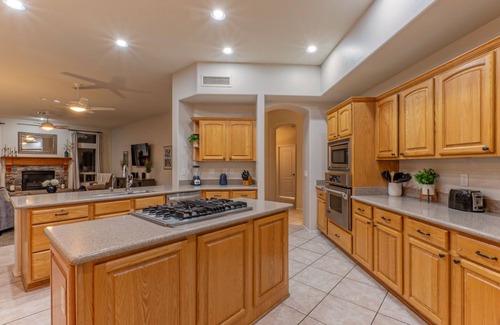 Las Sendas Casa | LUX Near Golf, Trails: Pvt POOL/Spa, Wood FP, Game Tbls, TVs All BRs, EV Charger