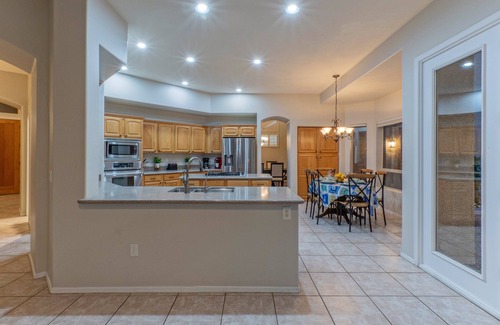 Las Sendas Casa | LUX Near Golf, Trails: Pvt POOL/Spa, Wood FP, Game Tbls, TVs All BRs, EV Charger