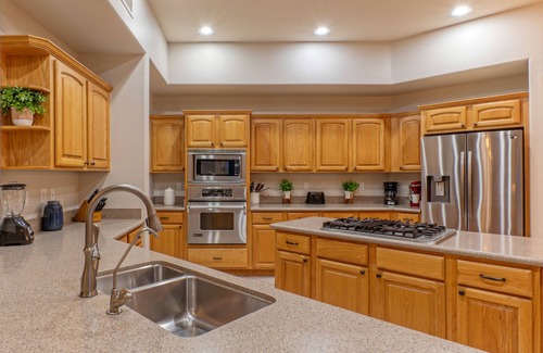 Las Sendas Casa | LUX Near Golf, Trails: Pvt POOL/Spa, Wood FP, Game Tbls, TVs All BRs, EV Charger