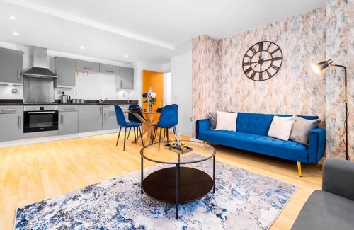 Bordesley Apartamento | LUX SEA BLUE-BIRMINGHAM CENTRAL APARTMENT