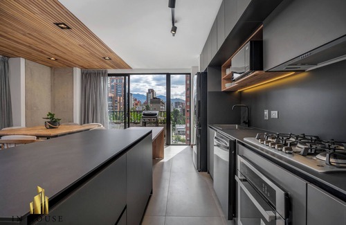 Alejandria Apartamento | Luxe apt in Poblado/AC/BBQ - Morph 1002