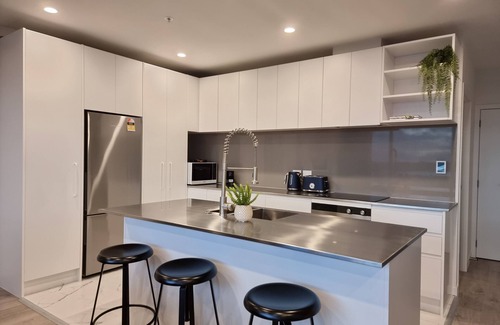 Auckland Central Business District Apartamento | Luxe Apt w Harbour-Sunset Views -Parking
