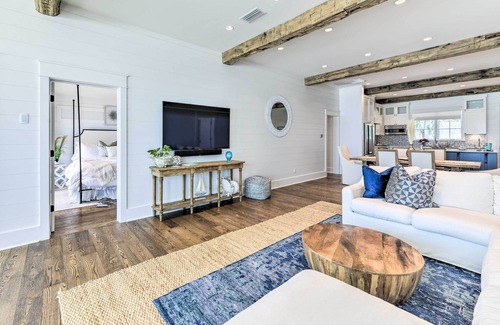 Biltmore Beach Casa | Luxe, Beachfront PCB Home w/ Decks & Grill!
