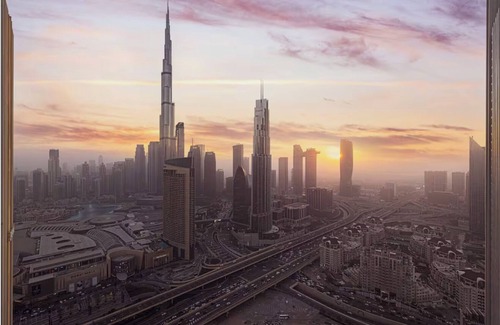 Za'abeel 2 Condominio | Luxe Burj Khalifa Hi Rise 5Beds Spacious Flat
