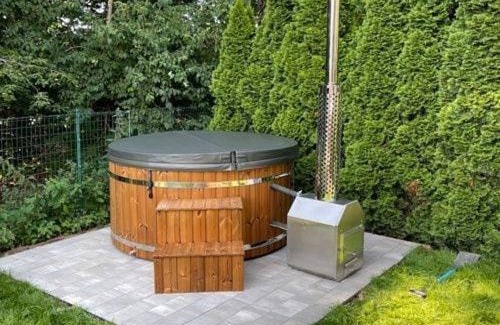 Heinkenszand Chalet De Esquí | Luxe Chalet met Veranda Tuin en Hottub, Zeeland VP007