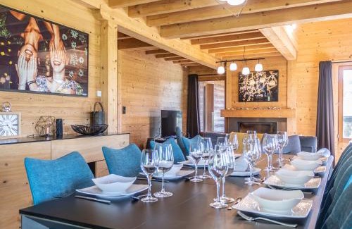 Le Chambon-sur-Lignon Casa | Luxe et détente : Lodge avec SPA privatif et accès piscine, golf, et aire de jeux. - FR-1-582-39