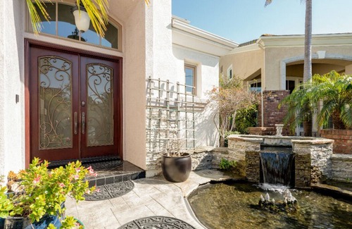 San Diego Casa | Luxe family home w/ 116 inch theatre, near beach w/ private yard & EV chargers