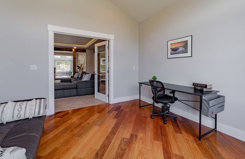 McKinleyville Casa | Luxe home near ocean beaches & forest with home theater, kayaks, deck, & firepit