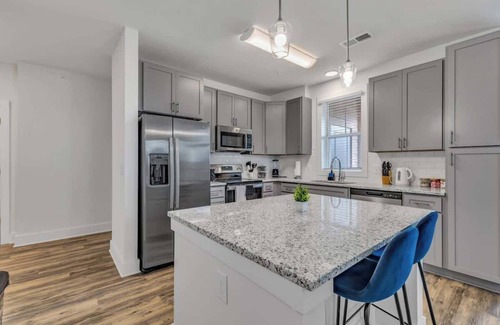 Hayes Apartamento | Luxe King 2BR Suite Mins to Downtown Durham!