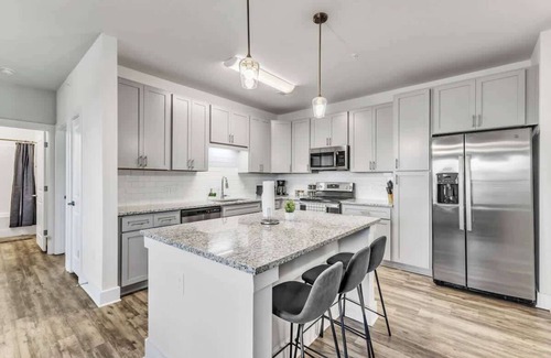 Hayes Apartamento | Luxe King 3BR Suite Mins to Downtown Durham!