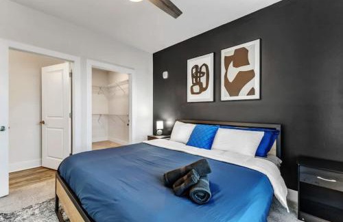 Hayes Apartamento | Luxe King 3BR Suite to Downtown Durham