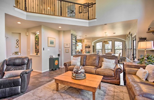 Flower Mound Casa | Spacious Luxury Home on 1 Acre + Pond!