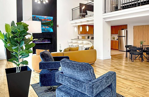 East Orange Apartamento | Luxe LOFT APT-Gym- near NYC,EWR,Prudential,NJPAC,Amer Dream,MetLife