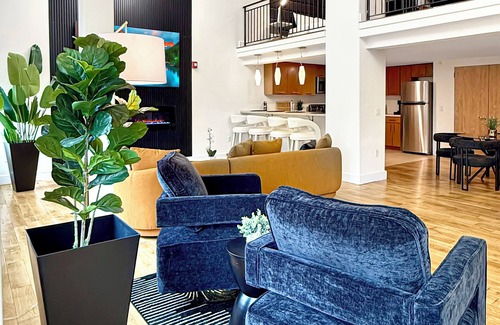 East Orange Apartamento | Luxe LOFT APT-Gym- near NYC,EWR,Prudential,NJPAC,Amer Dream,MetLife