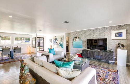 Sky Forest Casa | Luxe Mid-Century Austin Home with Canyon Views