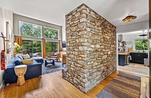 Black Mountain Casa | Luxe Mountain Home: Hot Tub, Sauna, Firepit, Games