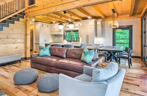 Nebo Casa | Luxe Retreat w/ Mtn View < 5 Mi to Lake James