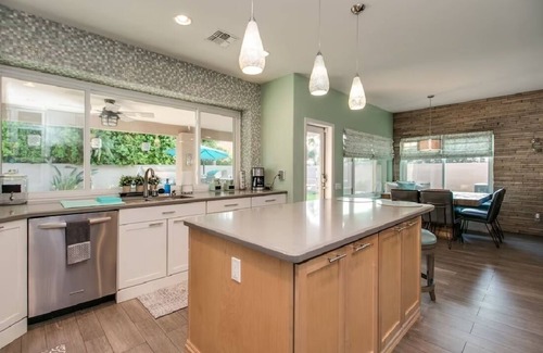 Paradise Park Vista Casa | Luxe Scottsdale Home w/Pool, Spa, & Tesla Charger!