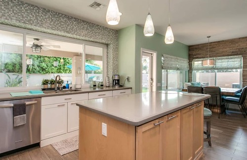 Paradise Park Vista Casa | Luxe Scottsdale Home w/Pool, Spa, & Tesla Charger