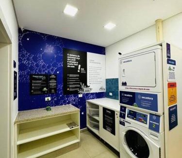 Gleba Fazenda Palhano Apartamento | Luxo na Gleba com ar na sala e quarto, lava e seca e academia