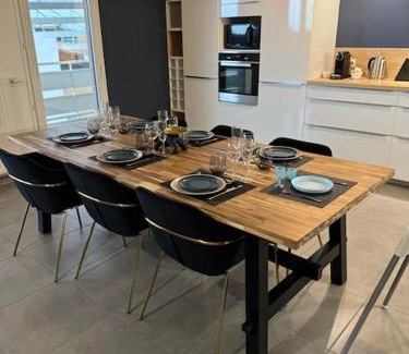 Croix-d'Argent Apartamento | Luxueux 5 pc, Jacuzzi, rooftop, terrasse, clim