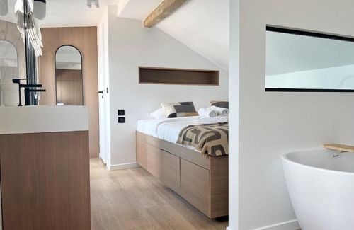 Quartier Saint-Ambroise Apartamento | Luxueux appartement Cinéma quartier du marais - 8P