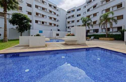 Agadir Bay Apartamento | Luxueux Appartement de 100m² Avec 2 Piscines et Wifi Illimité