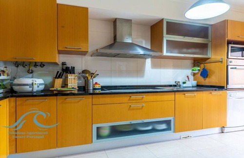 Nazare Apartamento | Apartamento de lujo con vistas al mar, vacaciones en la playa en Nazaré, Portugal