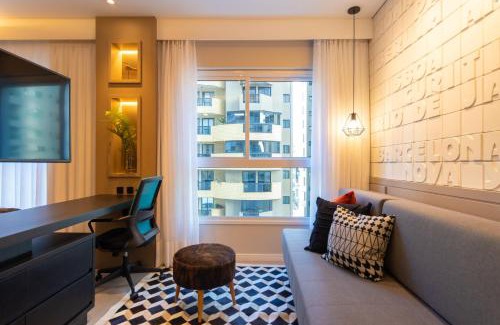 Matriz Apartamento | Luxuoso Apto Em Frente Ao Shopping Curitiba - Piscina, Academia e Sauna