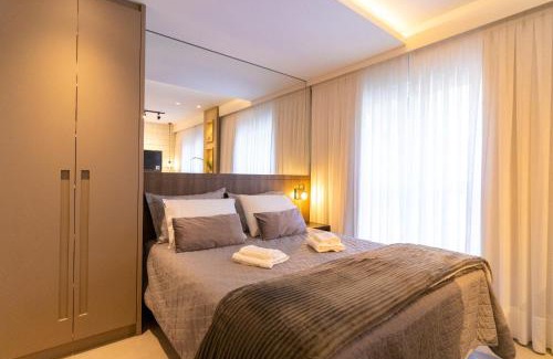 Matriz Apartamento | Luxuoso Apto Em Frente Ao Shopping Curitiba - Piscina, Academia e Sauna