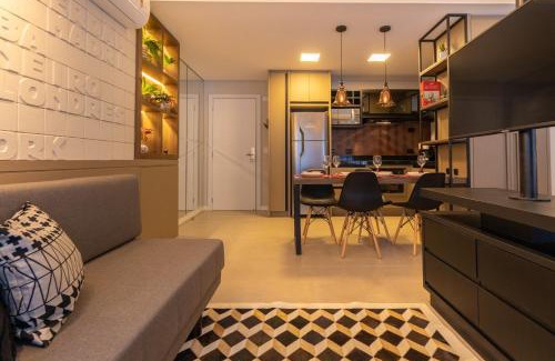 Matriz Apartamento | Luxuoso Apto Em Frente Ao Shopping Curitiba - Piscina, Academia e Sauna