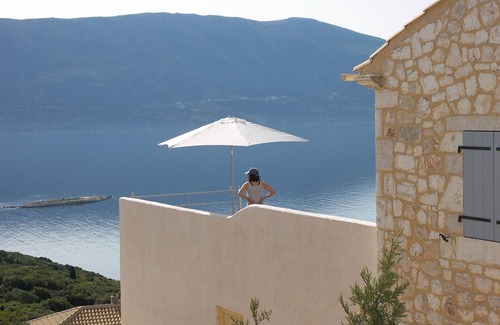 Evreti Villa | Villa de lujo en Evreti Fiskardo con piscina privada y espectaculares vistas al mar