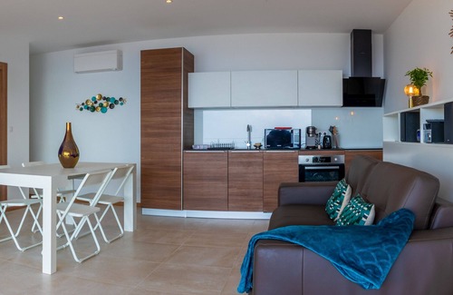 Le Rayol Apartamento | Apartamento-Exclusivo-Vista al Mar-Baño con bañera-Studio + chambre