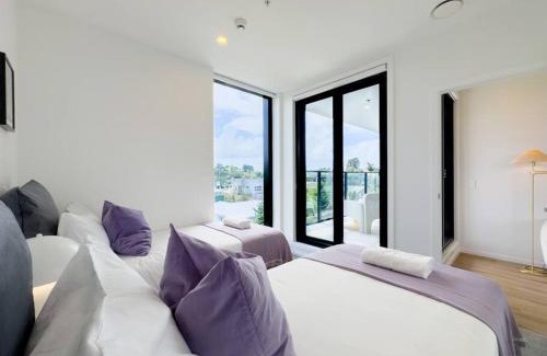 Greenlane - Ellerslie Apartamento | Luxurious 2-Bs with Scenic Park View in East AKL