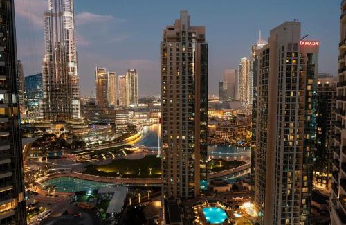 Downtown Dubai Apartamento | Luxurious 4BR Apartment with Full Burj Khalifa And Fountain Views, Downtown Dubai