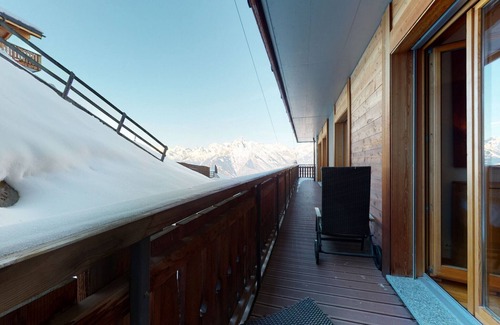 Nendaz Apartamento | Apartamento en Veysonnaz Ski-In/Ski-Out