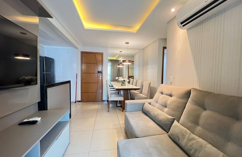 Setor Bueno Apartamento | LUXURIOUS 2-BEDROOM APARTMENT - EXCELLENT LOCATION WITH 3 AIR CONDITIONERS